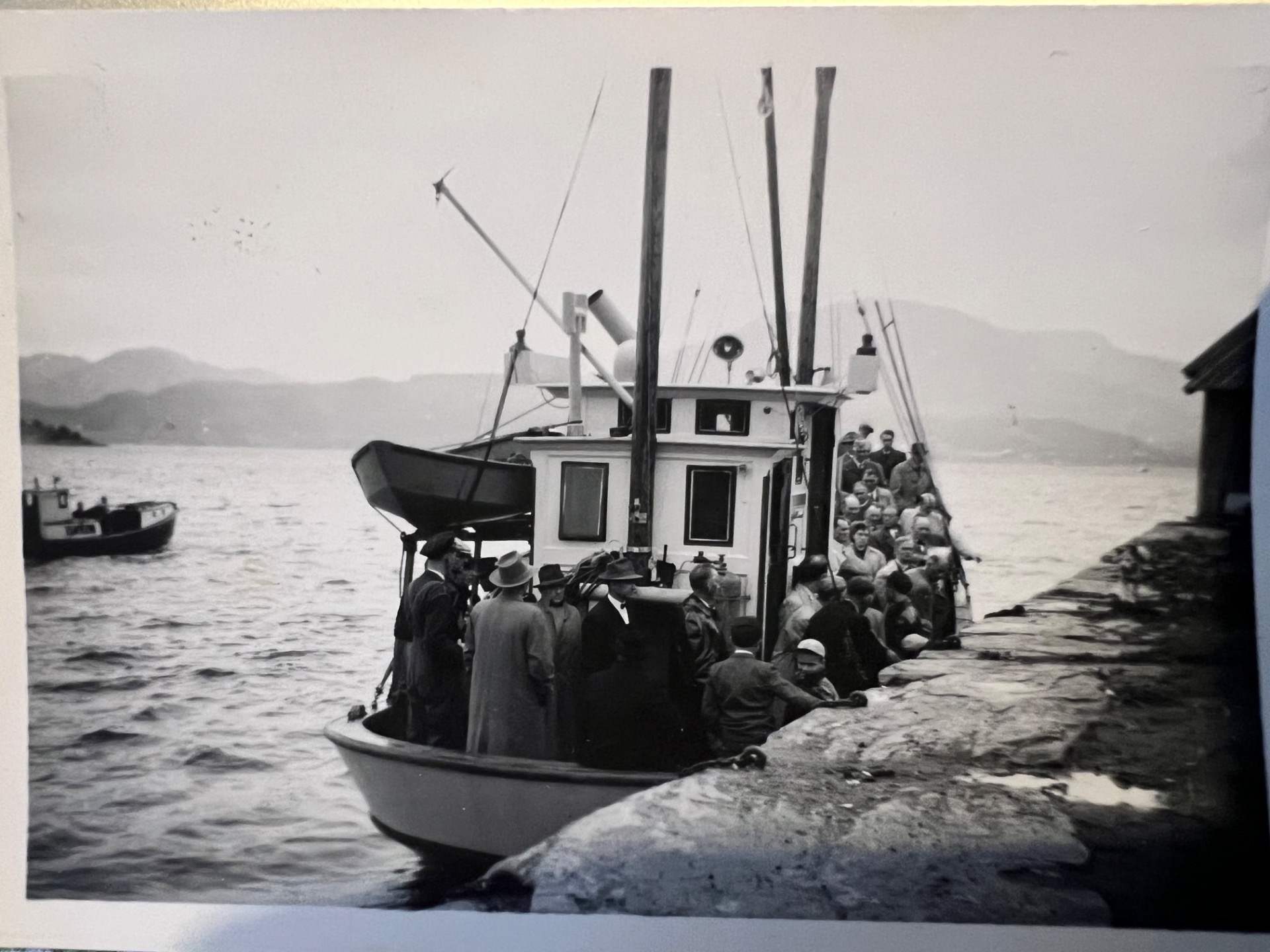 Kaimiljø ved Nilsbua kring 1950